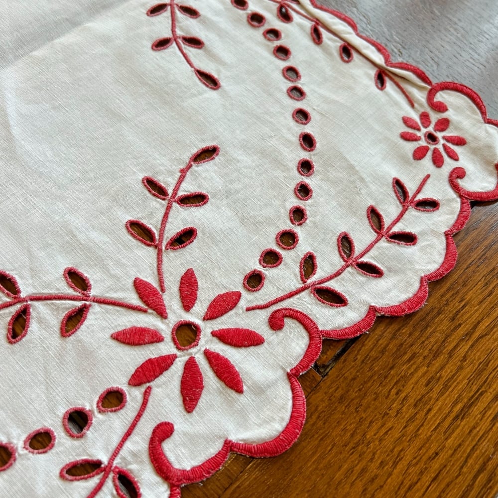 フランスアンティーク テーブルランナー | アンティークス蕾