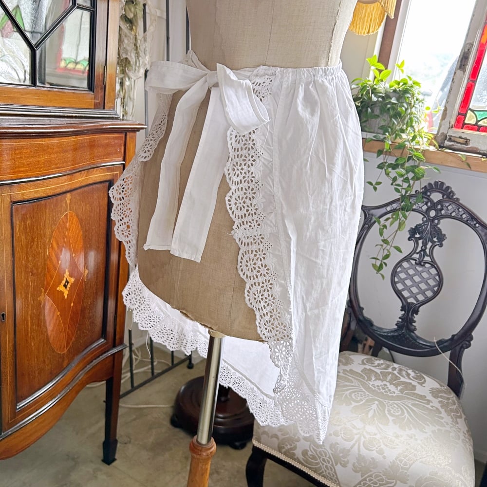 フランスの古いメイド用エプロン | アンティークス蕾