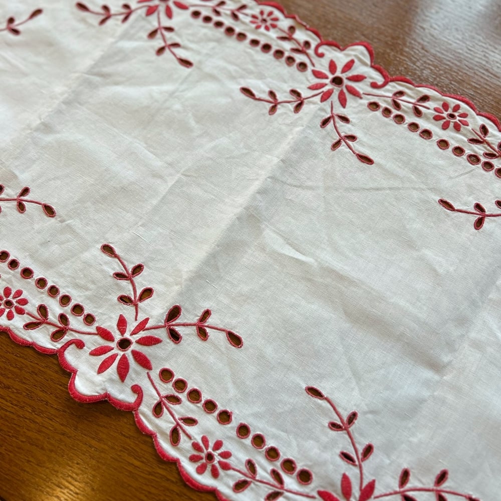 フランスアンティーク テーブルランナー | アンティークス蕾