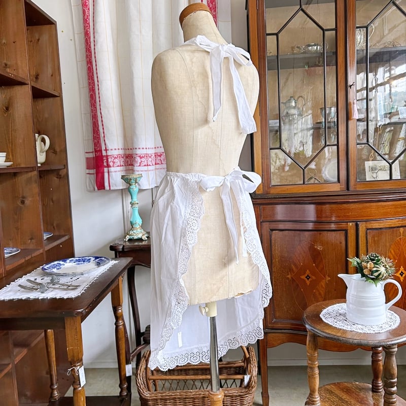 フランスの古いメイド用エプロン | アンティークス蕾