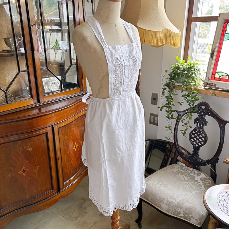 フランスの古いメイド用エプロン | アンティークス蕾