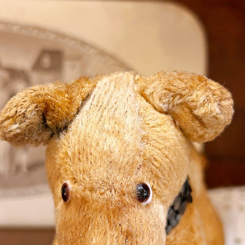 フランスヴィンテージ 手乗りサイズのロバのぬいぐるみ | アンティークス蕾