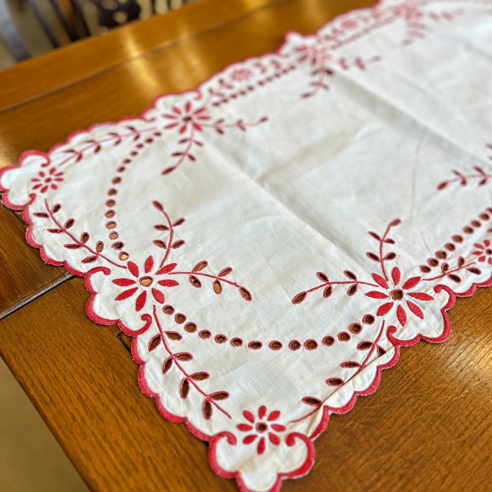 フランスアンティーク テーブルランナー | アンティークス蕾