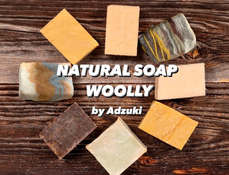 NATURAL SOAP WOOLLY　by Adzuki