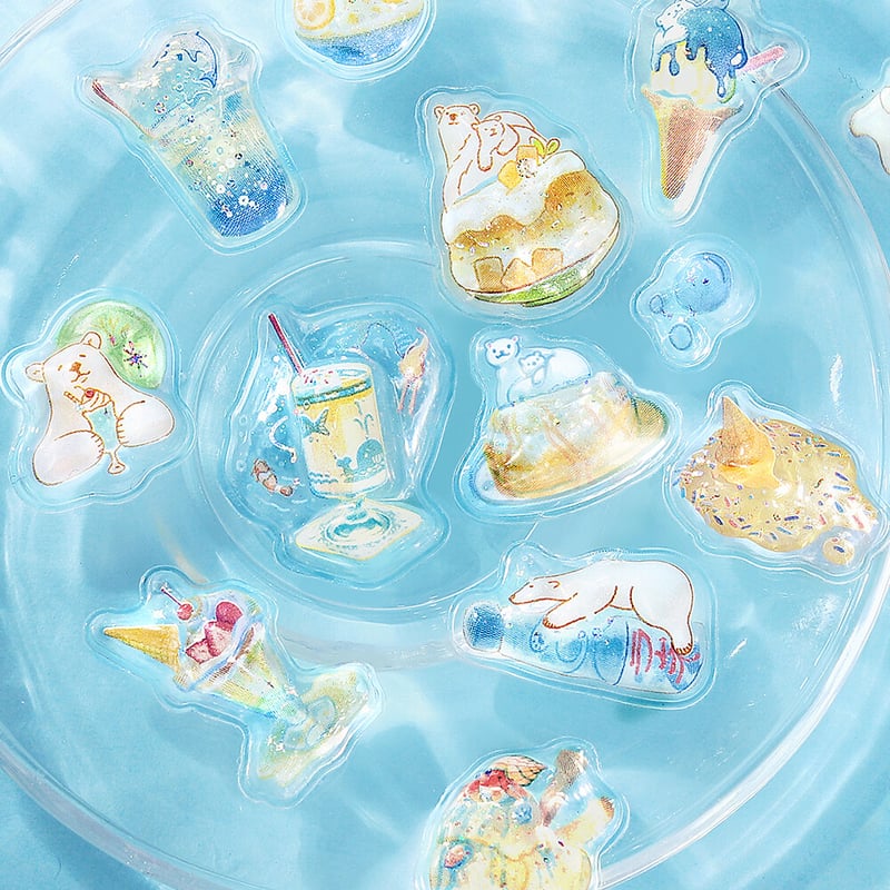 2026夏限定 きゅるるんシール 4種類コンプリートセット（BS-PRLS001