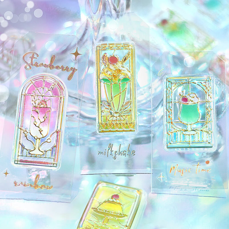 きゅるるんシール【ビージーエム】喫茶アラモード3種類セット