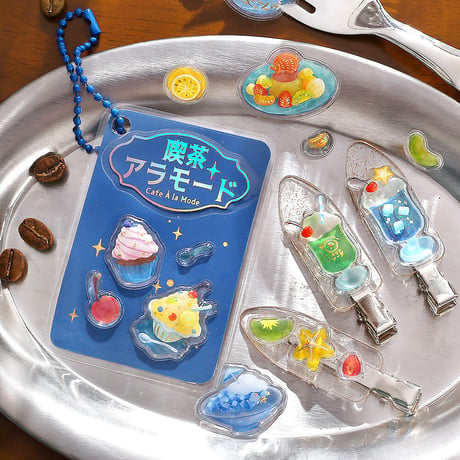 きゅるるんシール【ビージーエム】喫茶アラモード３種類セット