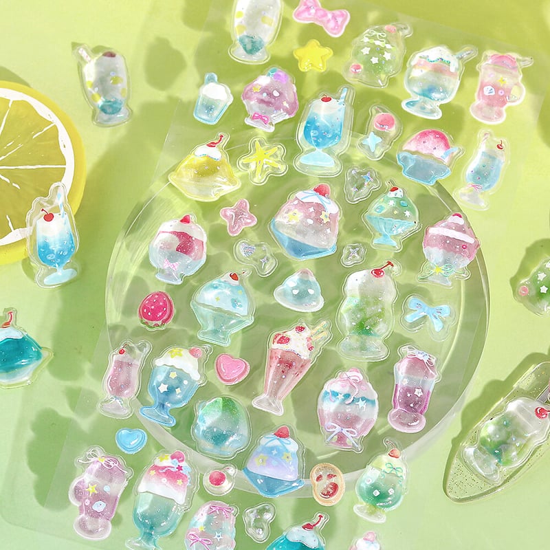 2026夏限定 きゅるるんシール 4種類コンプリートセット（BS-PRLS001
