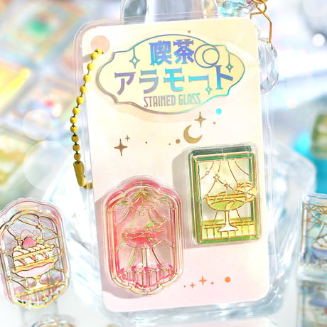 きゅるるんシール【ビージーエム】喫茶アラモード３種類セット