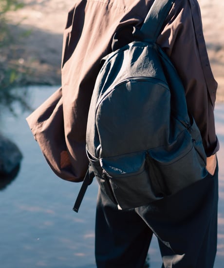 Ultra Light Leather Backpack 25L