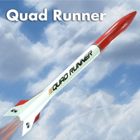 モデルロケットキット　Quad Runner（クワッド・ランナー）Skill Level 3