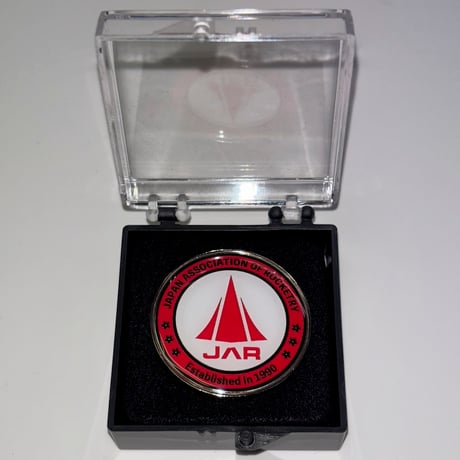 日本モデルロケット協会公式ピンバッジ