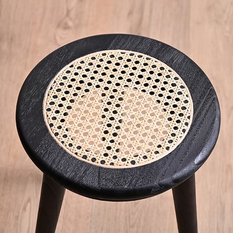 スツール ラタンチェア 木製 スペース チーク 無垢材 ラタン カゴメ編み 軽い おしゃれ バリ家具 リビング 玄関 ダイニングチェア 椅子 チェア 北欧 ジャパンディ ベンチ ナチュラル 軽い シ
