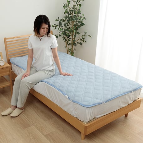 敷パッド 寝具 パッチ猫 100×200cm シングル