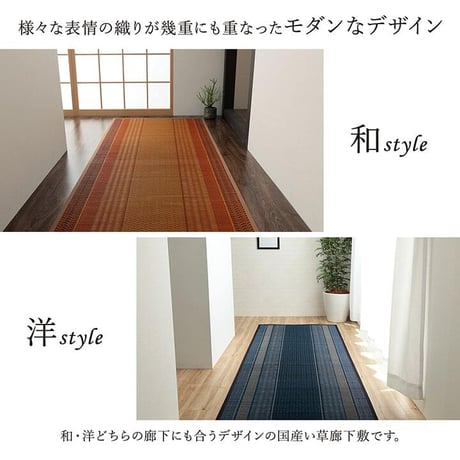 廊下敷 マット ランクス 80×240cm