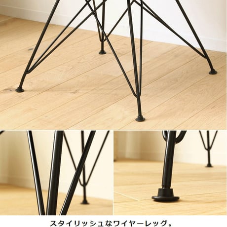 ダイニングチェア 北欧 おしゃれ デスクチェア チェア単体 座面高44cm 1脚 チェア アンティーク 在宅ワーク チェアー イス ダイニング 椅子 布地 ファブリック スチール脚 ヴィンテージ ア
