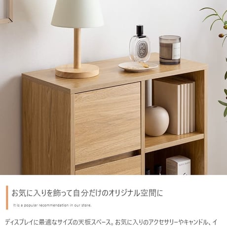 韓国 バイカラー 本棚 引出し付き おしゃれ 多目的収納ラックキャビネット 棚 子供部屋 一人暮らし 収納棚 書棚 本収納 多目的ラック コミック収納 ロータイプ 一かわいい 白