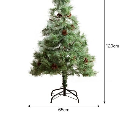 ツリー クリスマスツリー もみの木 ヌードツリー 組み立て簡単 ledライト 脚カバー リアル 散らからない 電池式 コントローラー付き 高さ120 LED 電飾 装飾 ライト ク