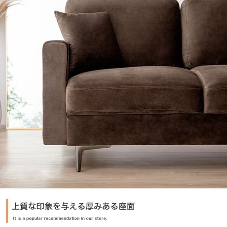 ソファ ソファー 2人掛け 二人掛け ローソファ 2人用 両肘 ローバック 組み立て簡単 クッション付き 脚取り外し可能 幅136 韓国インテリア フロア ファブリック 2P リビ