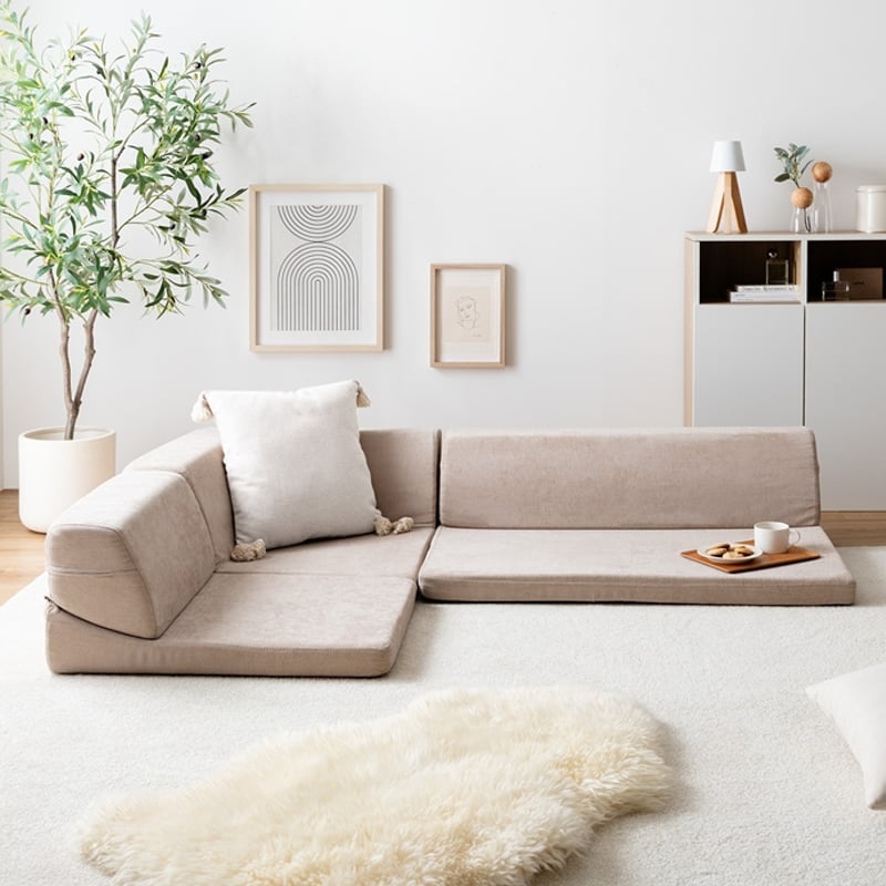 フロアコーナーソファ 3点セット フロアソファ ソファ ソファー 3人