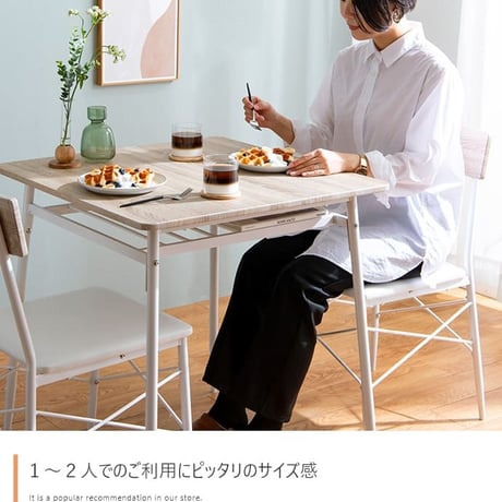 幅110cm ダイニングテーブル+ダイニングベンチ+チェア2脚 テーブル センターテーブル リビングテーブル チェア 椅子 ベンチ アイアン脚 ヴィンテージ風 小物収納 家具 イン