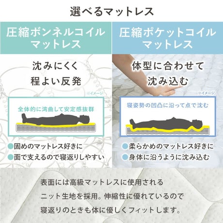 収納 簡単組立 ベッド シングル セミシングル セミシングルポケットコイルマットレス付き ホワイト 収納付き 引き出し付き 大容量 収納 すのこベッド セミシングルベッド 姫系 かわいい ホワイト