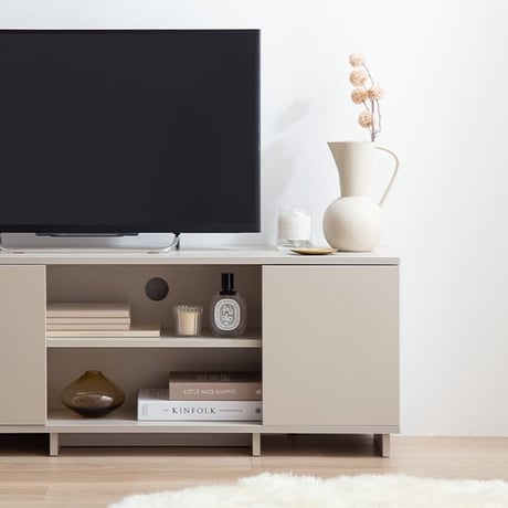 ローボード 全2色 | テレビ台 テレビボード テレビラック tv台 tvボード 収納 シェルフ BE ベージュ ベイジュ 生成り BR ブラウン 茶色 完成品 リビング 居間 ナ