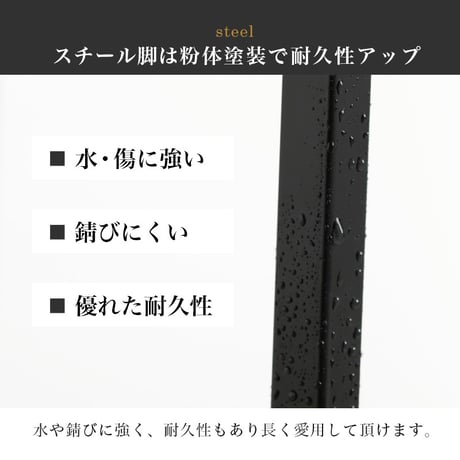コンクリート調 サイドテーブル コの字 幅45 ソファテーブル コンパクト スリム ナイトテーブル ベッドサイド スチール脚 コンクリート柄 セラミック柄 グレー モノトーン おし