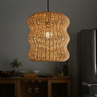 ファームリビング Braided ラタン ランプシェード ベリー 引っ掛けシーリング 北欧 ライト ペンダント 照明 LED 対応 雑貨 インテリア 天井 照明 リビング ペンダントランプ ペンダン
