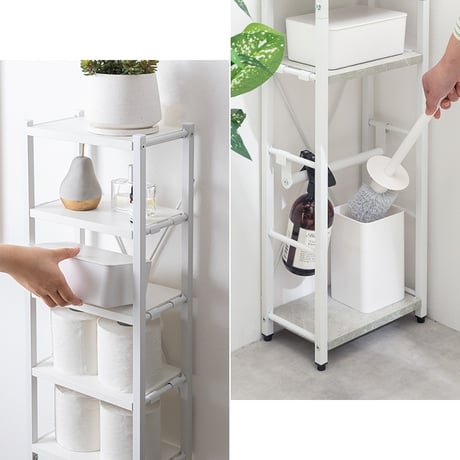 隙間収納 完成品 すきま収納 すき間収納 スリムラック ランドリー収納 サニタリー収納 キッチン収納 20cm ホワイト