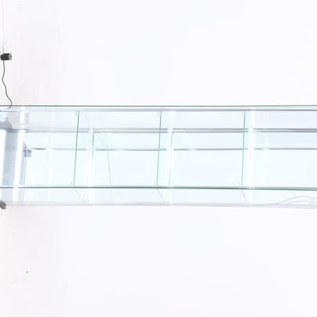 不二貿易 コレクションケース 4段 LED照明 背面ミラー ブラック 高さ162cm 幅42.5cm 奥行36.5cm 強化ガラス棚付き