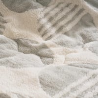 アルミシート入り こたつ布団 ヒュッゲ 約210×170cm 楕円形 北欧 ポリエステル 中にアルミシートを取り入れ 低温設定でも暖かく省エネに配慮した仕様です ジャガード織ならではの立体感と飽きの