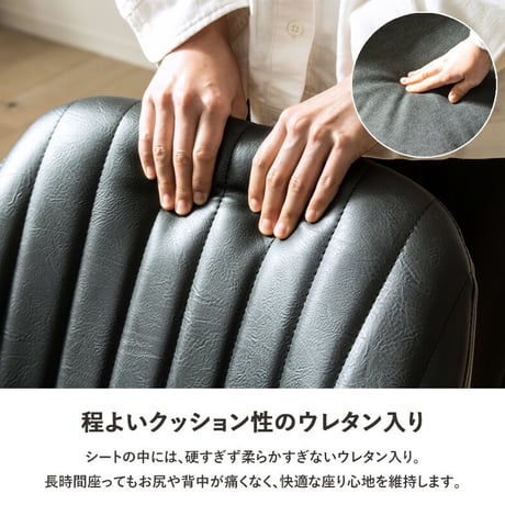 デスクチェア おしゃれ キャスター付き チェア おすすめ オフィスチェア 北欧 疲れない レザー 合皮 布 昇降 回転 キャスター付き 在宅ワーク チェア テレワーク 椅子 北欧 ヴィンテージ ブラ