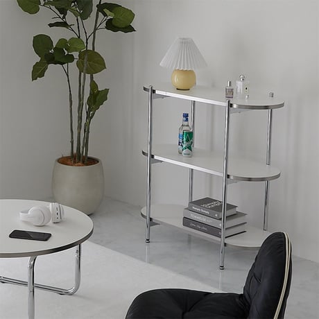 収納家具 ラック 納棚 韓国 インテリア 収納棚 飾りだな 2段 3段 幅64cm オープン デザイン シェルフ スリム ディスプレイ 収納 おしゃれ 棚 ナチュラル コンパクト サイドテーブル