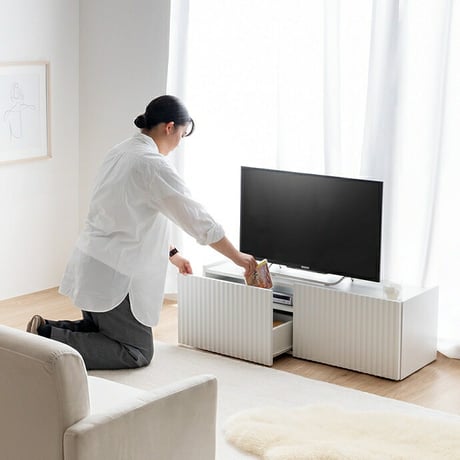 テレビ台 テレビボード ローボード テレビラック TV台 TVボード AVラック AVボード Sheep シープ TV 棚 ディスプレイ 収納 扉 引き出し ルーター収納 コンパクト スリム ロータイ