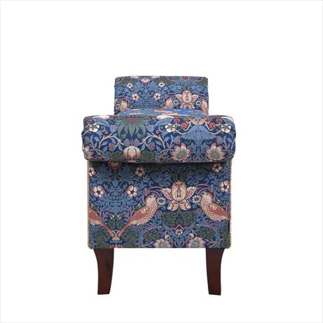ウィリアムモリス ソファ ベンチ スツール リビング ダイニング ファブリック モダン エレガント おしゃれ かわいい いちご泥棒 椅子 横長 布 北欧 送料無料