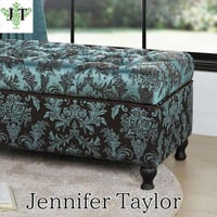 ジェニファーテイラー Jennifer Taylor 収納付きベンチ Renee Carlisle カーライル ベンチ 椅子 スツール 収納家具 リビング 玄関 クラシック エレガント おしゃれ イ
