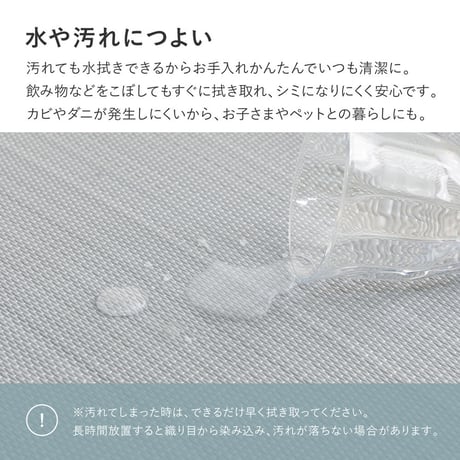 水拭きできる　い草風置き畳　おぼろ　同色9枚組