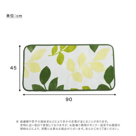 洗えるデザイン玄関マット 45×90cm 【ヴィタム2-Witam2-】