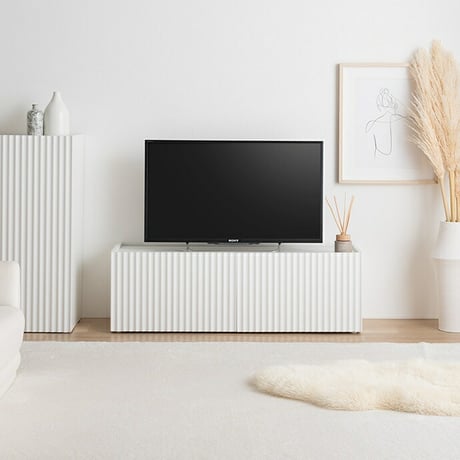テレビ台 テレビボード ローボード テレビラック TV台 TVボード AVラック AVボード Sheep シープ TV 棚 ディスプレイ 収納 扉 引き出し ルーター収納 コンパクト スリム ロータイ