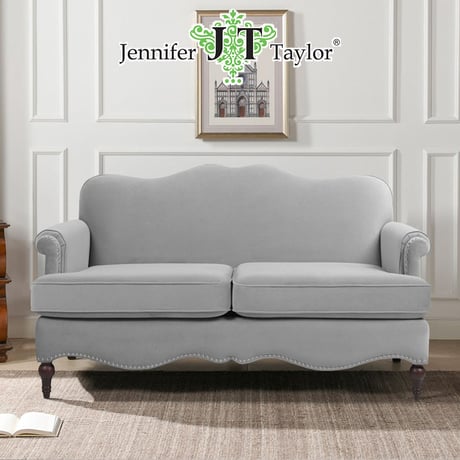 2人掛けソファ Bonanza ジェニファーテイラー Jennifer Taylor Home アンティーク調 ヨーロピアン クラシック インテリア ブランド 輸入家具 ソファ 2人掛