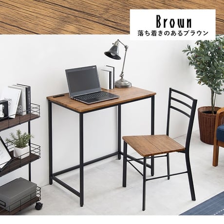 デスクチェアセット スチール パソコン 幅80cm デスク チェア セット 机 テーブル 椅子 イス チェアー デスクワーク 勉強机 学習机 送料無料