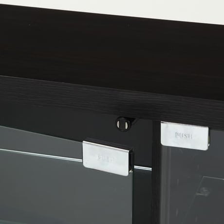不二貿易 ガラスコレクションケース ロータイプ 4段 ブラック 高さ90cm 幅90cm 奥行き29cm 強化ガラス棚 可動棚 フィギュア コミック収納に最適