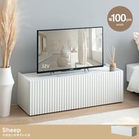 テレビ台 テレビボード ローボード テレビラック TV台 TVボード AVラック AVボード Sheep シープ TV 棚 ディスプレイ 収納 扉 引き出し ルーター収納 コンパクト スリム ロータイ