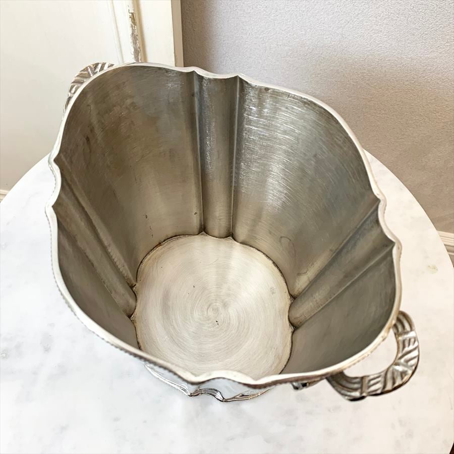 クラシック ワインクーラー シルバー アンティーク調 花器 欧風