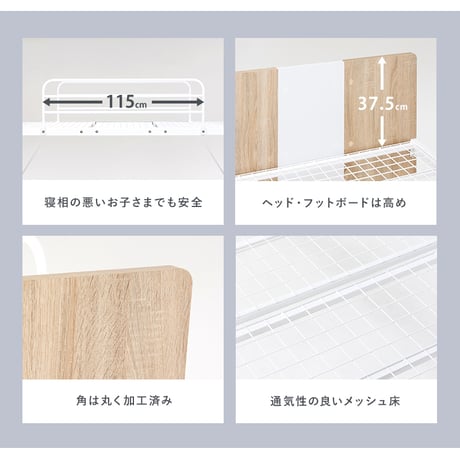 システムベッド システムベッド デスク＋ワゴン＋ベッド 3点セット ロフトベッド ベッド下収納 キャスター付き デスク 学習デスク 勉強机 サイドワゴン かわいい 子供部屋 キッ