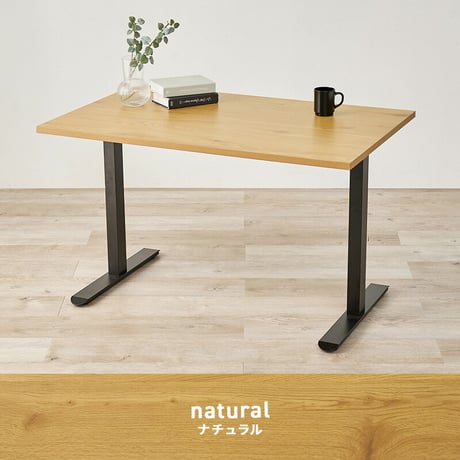 ダイニングテーブル 幅110×奥行70×66cm 長方形 テーブル単品 カフェ風テーブル 木製 天然木 美しい天板 木目柄 T字脚 コンパクト ゆっとり 北欧 リビング おしゃれ メラミン樹脂加工 新
