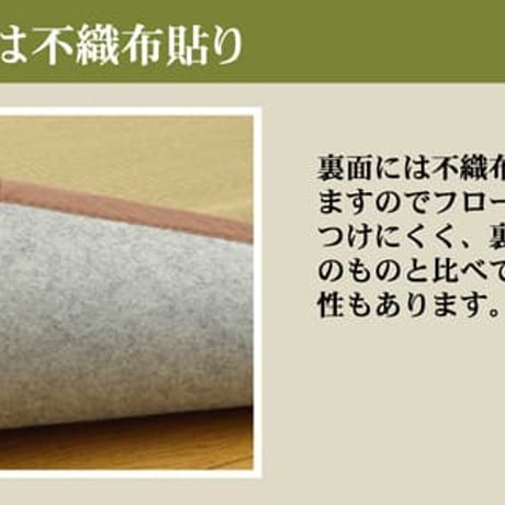 い草 上敷 カーペット DX素肌美人 176×261cm 江戸間3畳