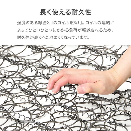 マットレス ボンネルコイル マットレス単品 マットレスのみ 圧縮ロールタイプ ベッドマット ベットマット ダブル コンパクト梱包 寝具 シングル　送料無料 セミシングルサイズ ショート丈