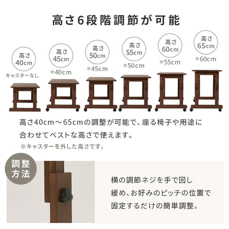 こたつ 1人用 ハイタイプ こたつ布団セット 2点セット 昇降式 高さ調節 6段階 幅70×奥行50cm 長方形 デスクこたつ パーソナルこたつ キャスター付き コンパクト 一人暮らし テレワーク
